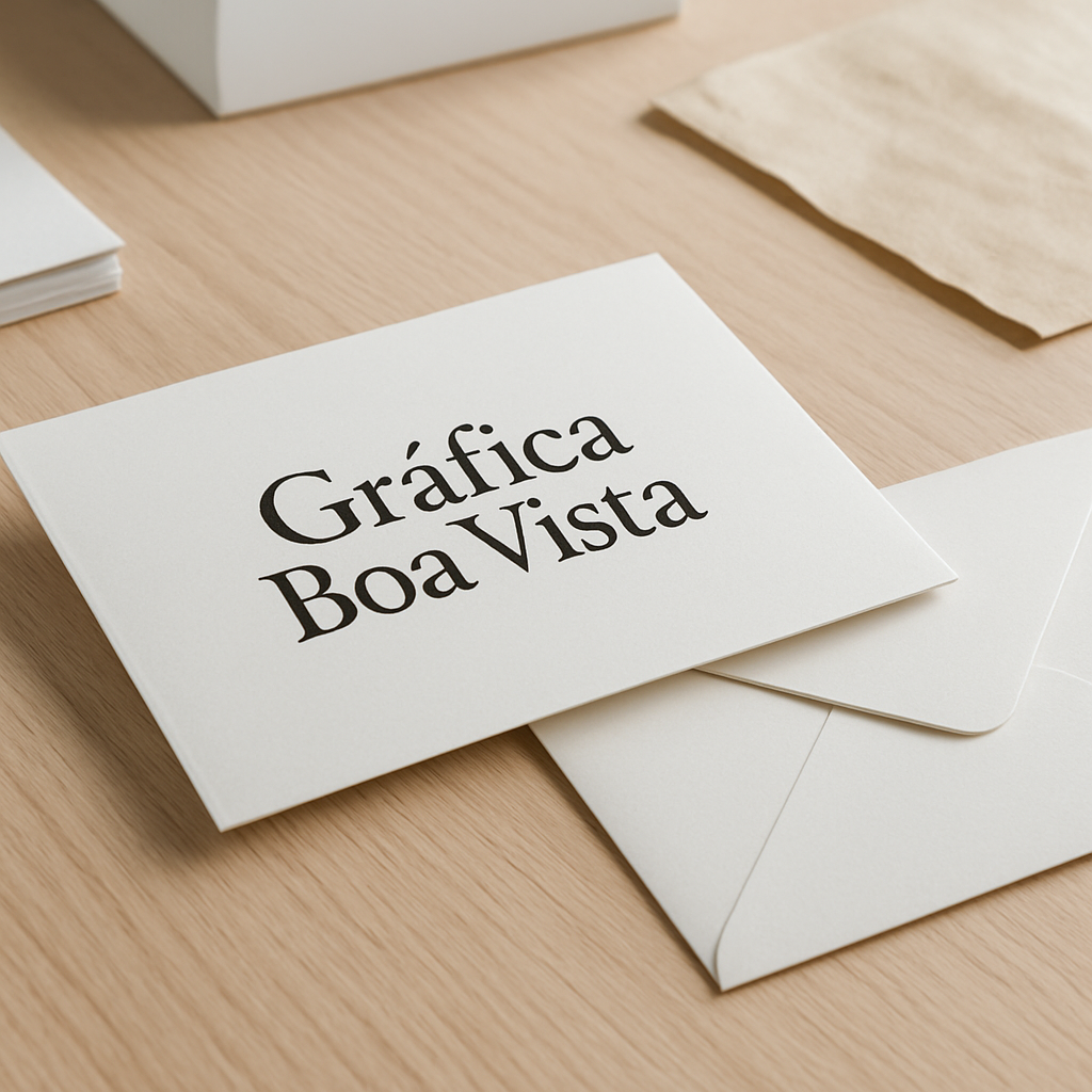 Convites personalizados em uma gráfica de Curitiba, com acabamento elegante e apresentação profissional