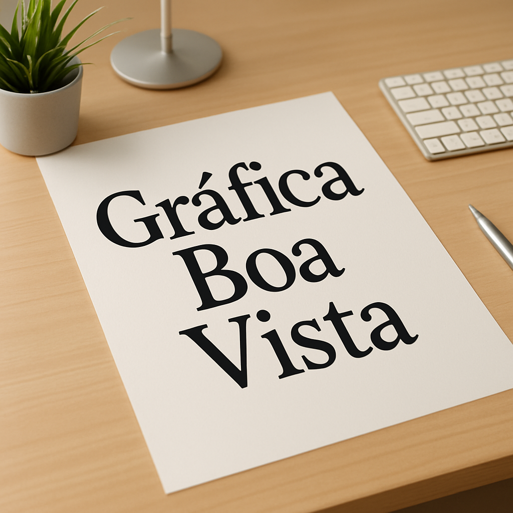 Foto de gráfica em Curitiba com produção de pôster e revisão de prova impressa
