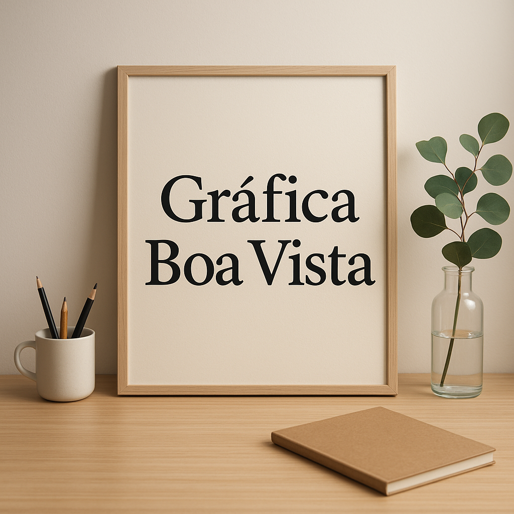Pôsteres decorativos em diferentes tamanhos e acabamentos em uma gráfica profissional em Curitiba
