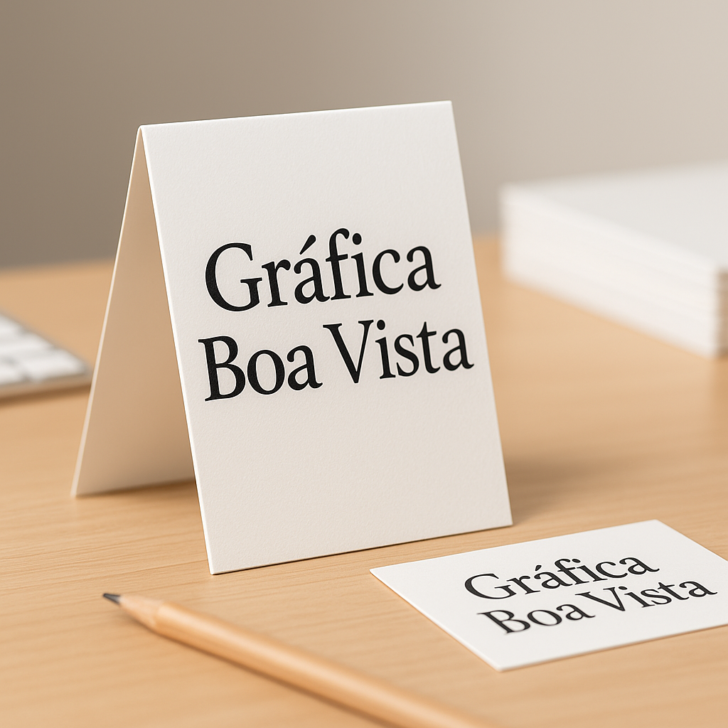 Cavalete profissional na entrada de clínica e consultório, com visual limpo e acabamento moderno