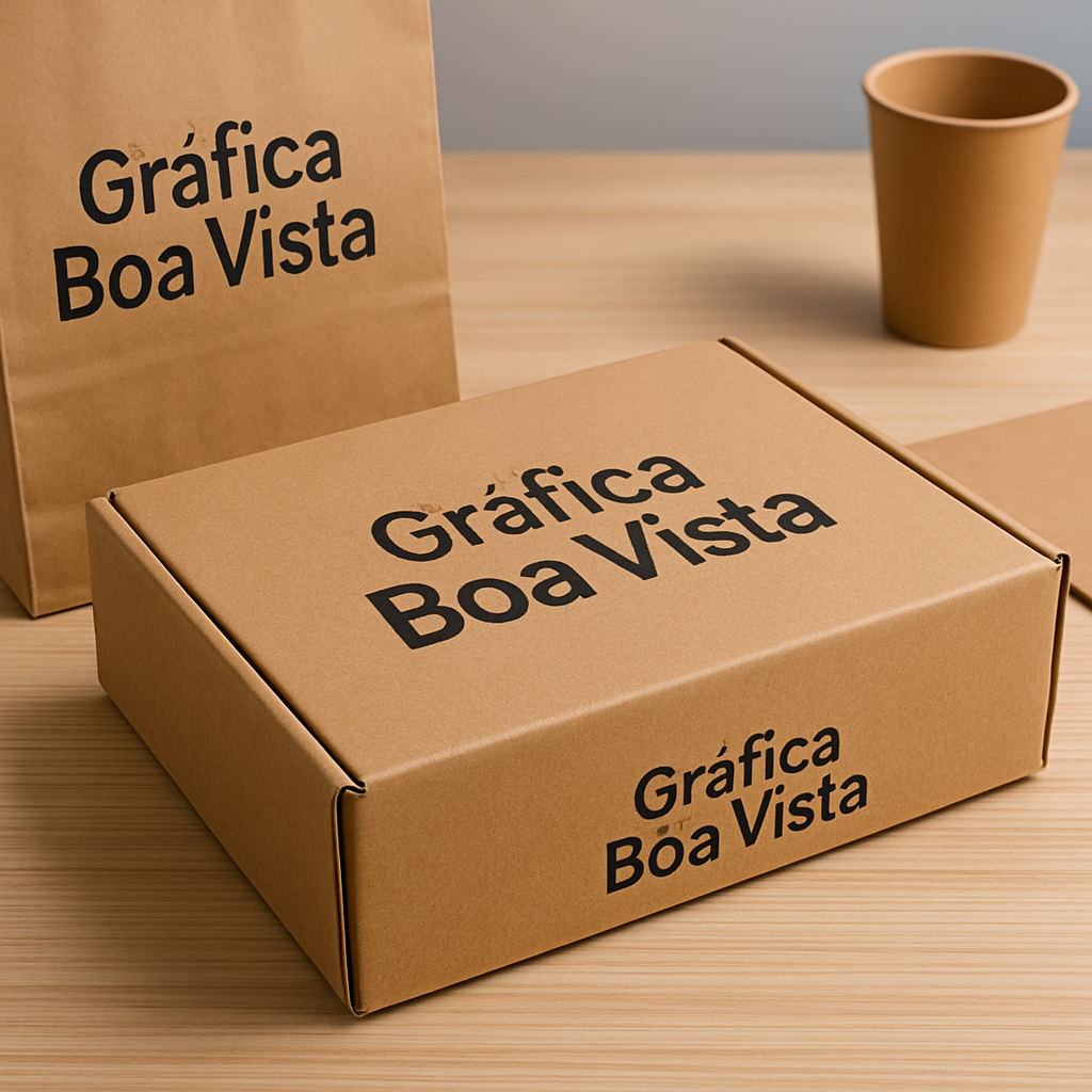 Embalagens para delivery personalizadas em gráfica de Curitiba com amostras e materiais