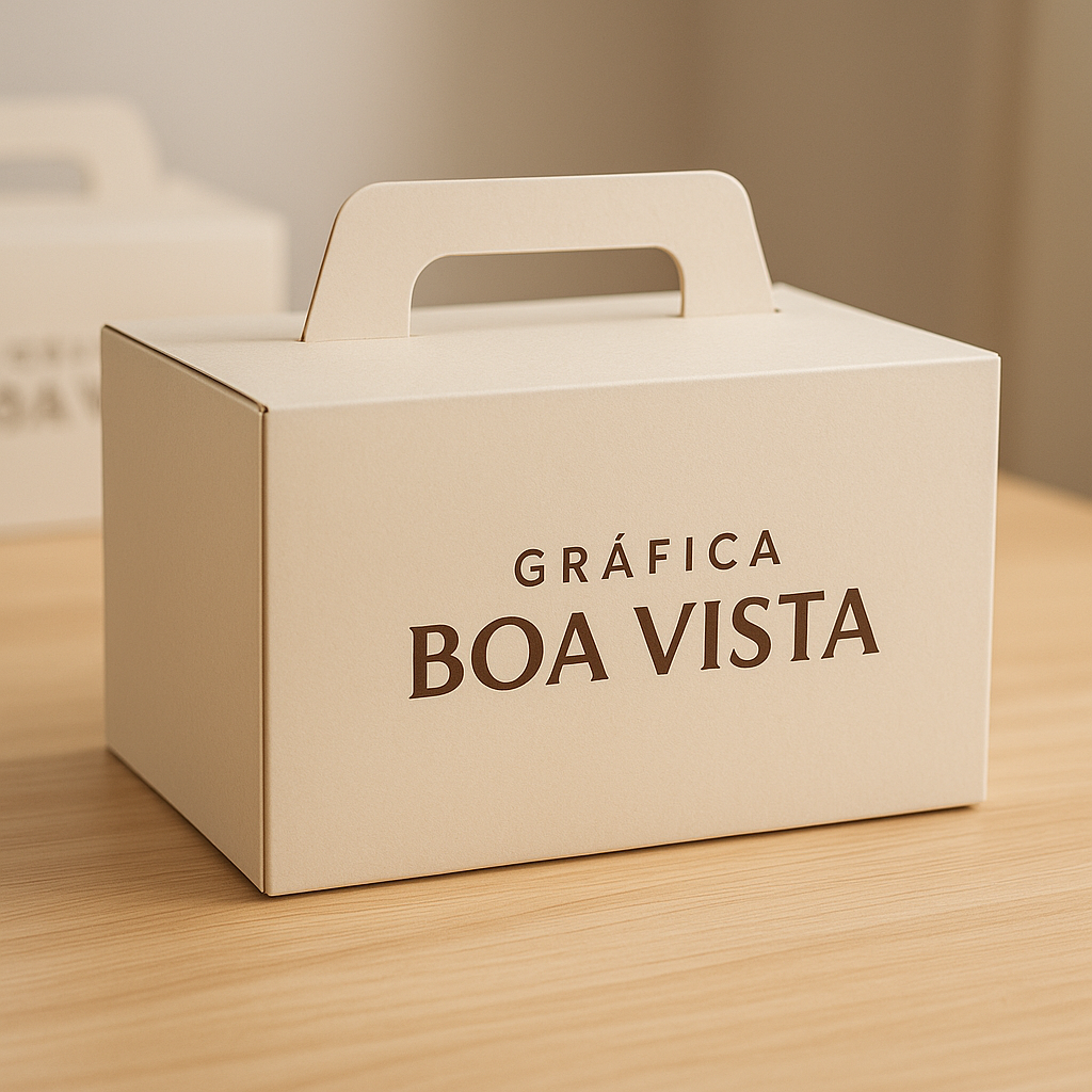 Caixas para bolo personalizadas em uma gráfica em Curitiba, prontas para orçamento e produção