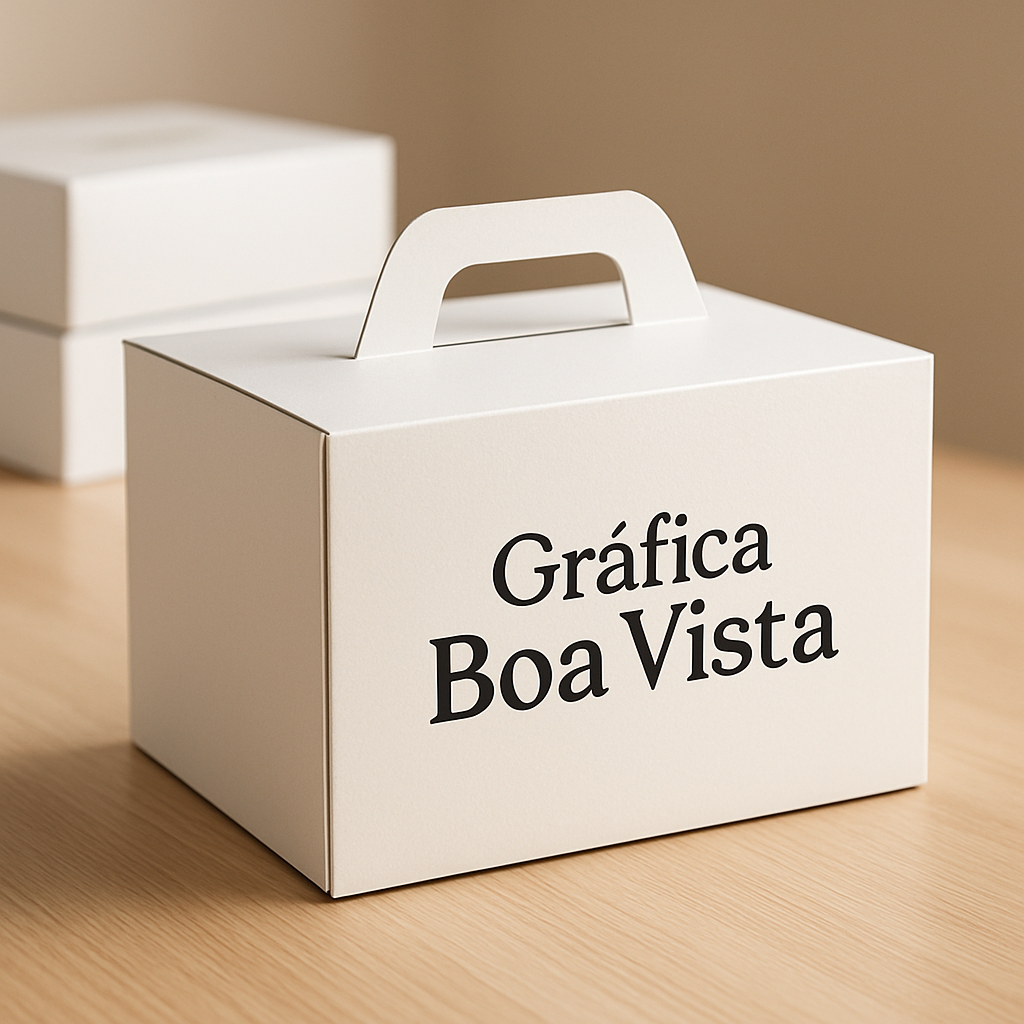 Caixas para bolo personalizadas em uma gráfica em Curitiba, prontas para orçamento e produção