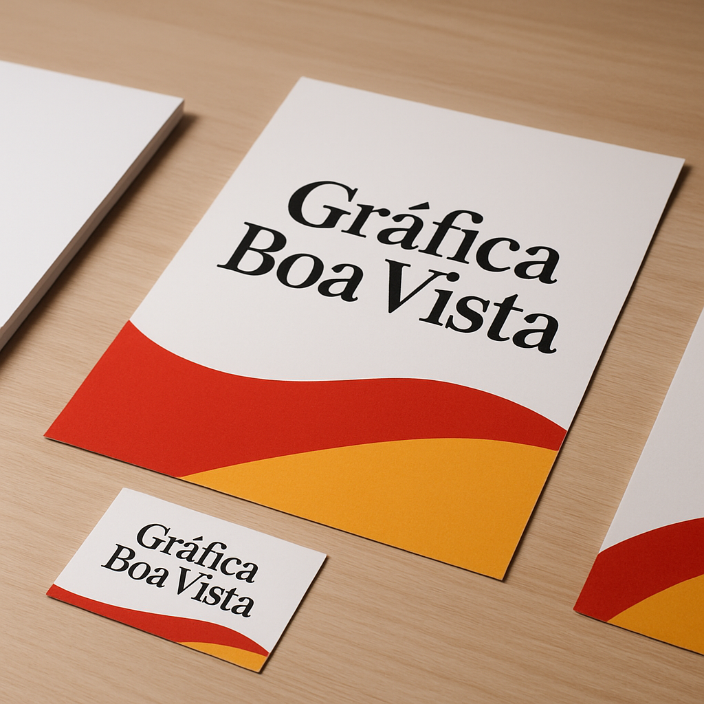 Gráfica em Curitiba com cartazes promocionais impressos e ambiente profissional