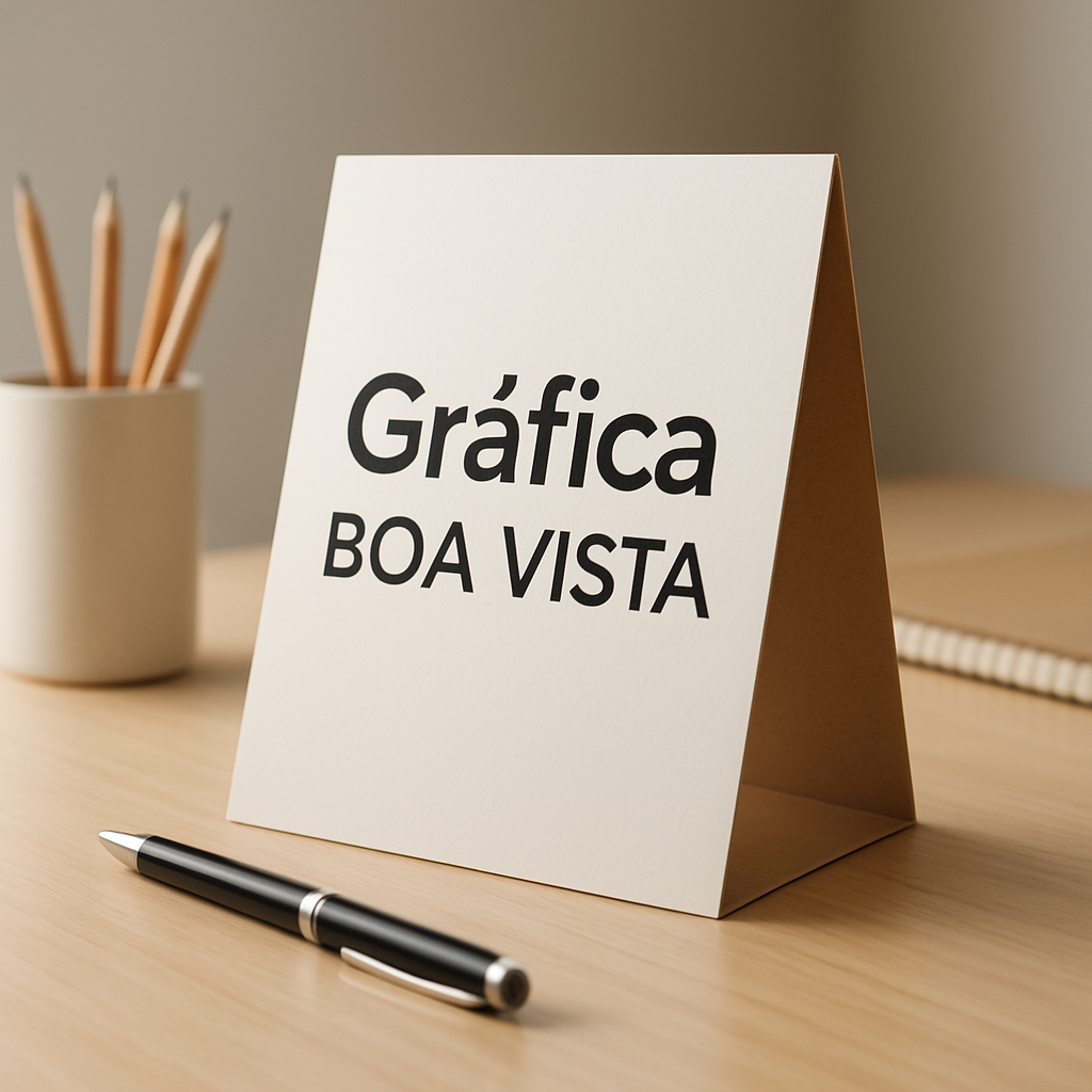 Cavalete na entrada de uma clínica, usado para orientar pacientes e destacar informações de atendimento