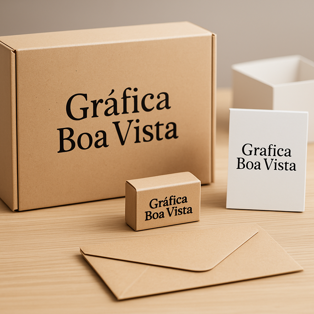 Caixas personalizadas prontas em uma gráfica profissional em Curitiba