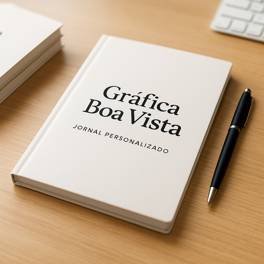 Gráfica em Curitiba produzindo Jornal Personalizado com equipe revisando a arte