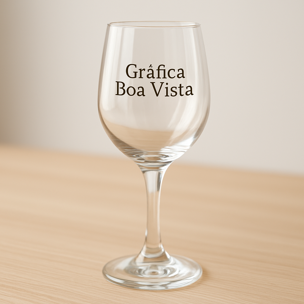 Taças personalizadas em Curitiba com visual elegante para eventos e brindes
