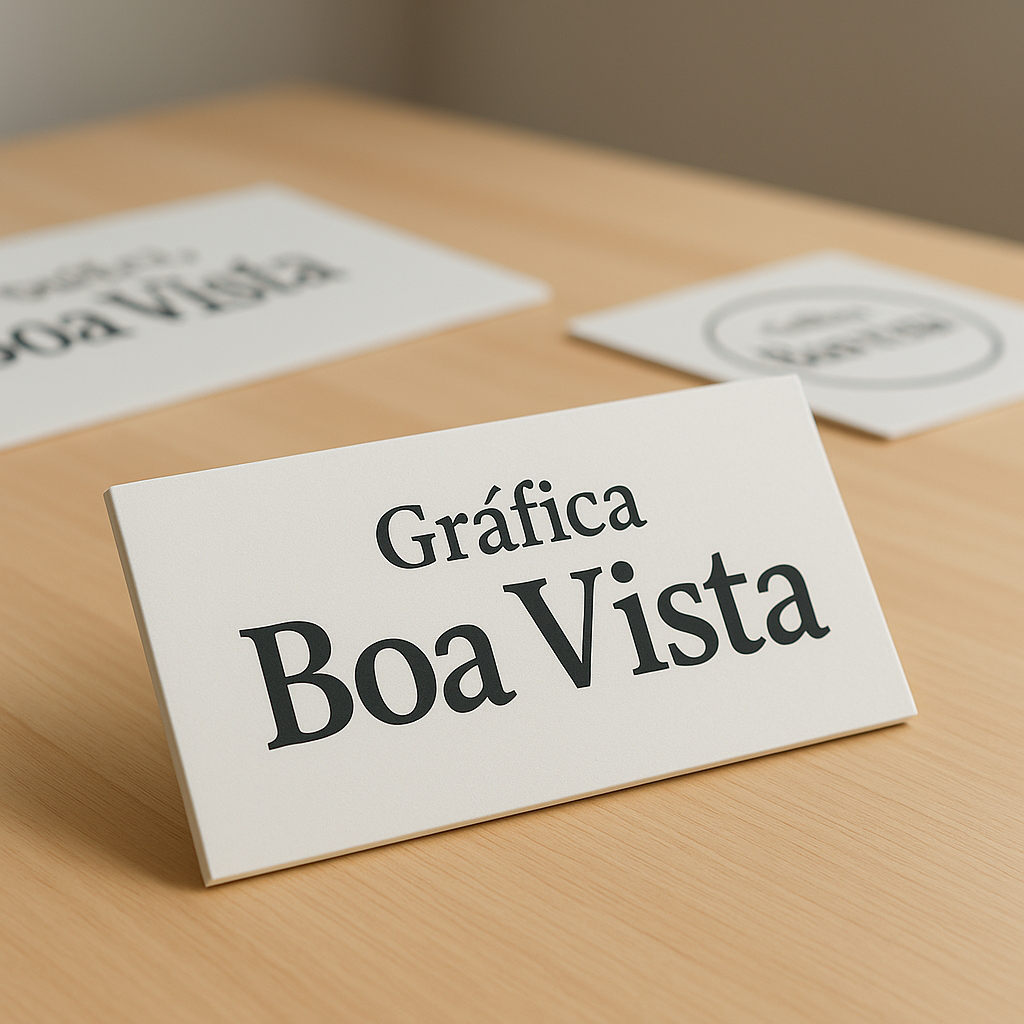 Clínica moderna com placa de sinalização interna em portas e corredores