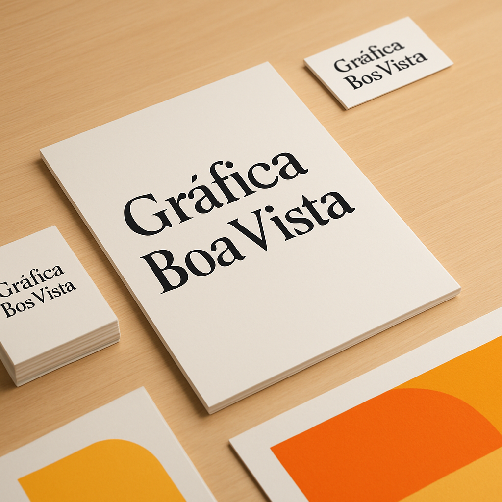 Filipetas impressas em uma gráfica de Curitiba, prontas para retirada e distribuição