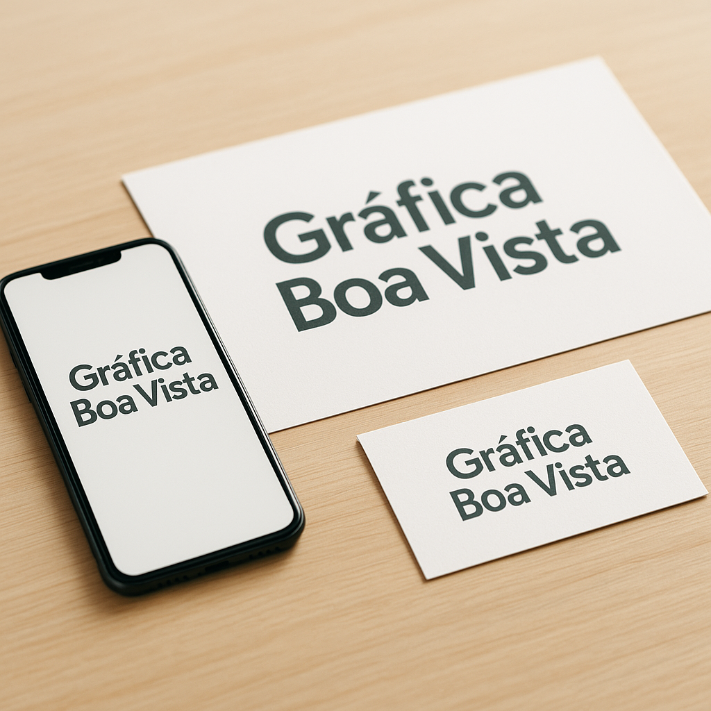 Móbile promocional em uma gráfica de Curitiba, pronto para orçamento e produção.
