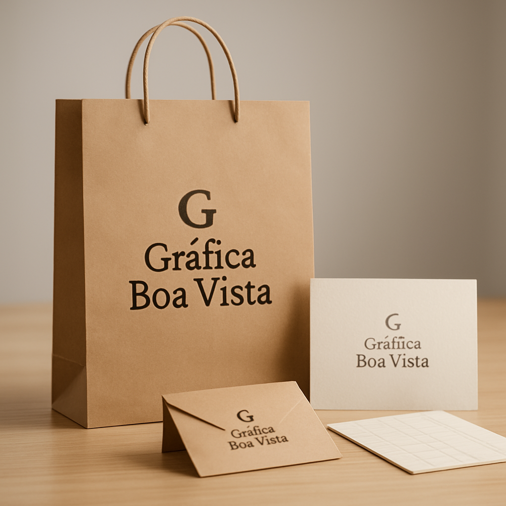 Embalagens personalizadas em produção em uma gráfica profissional em Curitiba