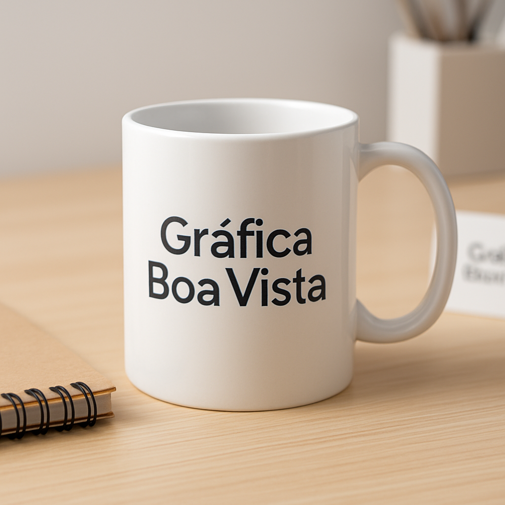 Taças personalizadas em ambiente de gráfica profissional em Curitiba